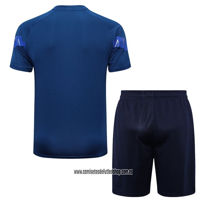 Chandal del Italia 22-23 Manga Corta Azul - Pantalon Corto